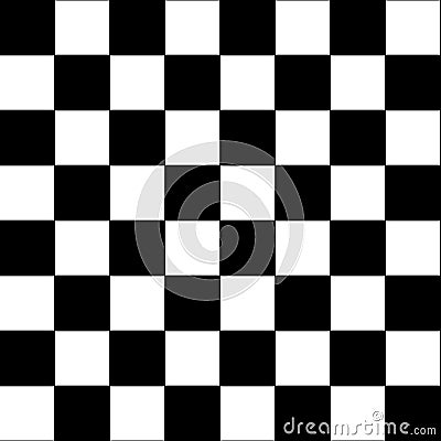 Seamless race background, checkered chess board race abstract background texture wallpaper geometric texture. illustration Cartoon Illustration