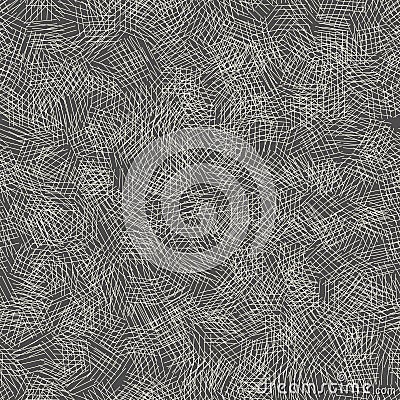Seamless random scribble pattern Vector Illustration