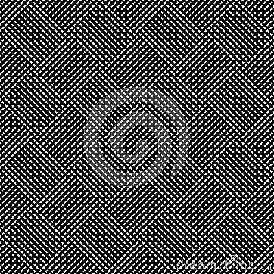 Seamless (repeatable) geometric abstract monochrome pattern. Til Vector Illustration