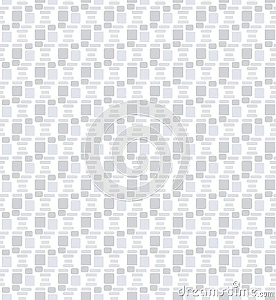Seamless repeatable Square patterns greyscale vector Vector Illustration