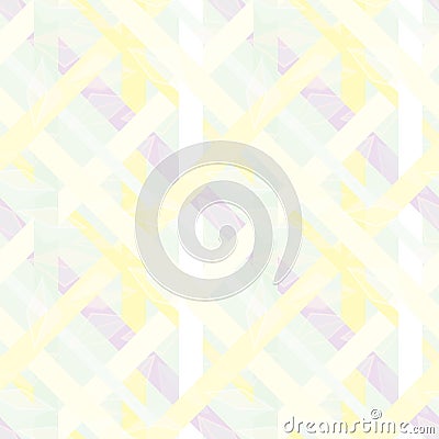 Seamless repeating background from multicolored triangles Vector Illustration