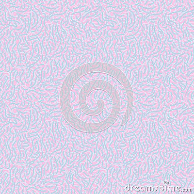 Seamless repeating pattern of small wave lines Vector Illustration