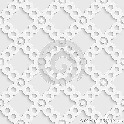 Seamless Ring Pattern Vector Illustration