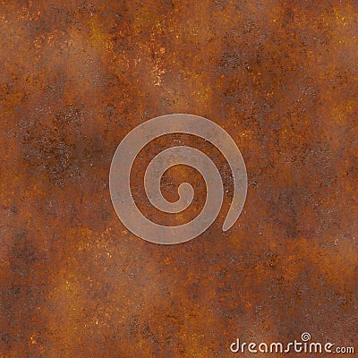 Seamless Rust Texture Stock Photo