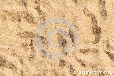 Seamless sand texture Stock Photo