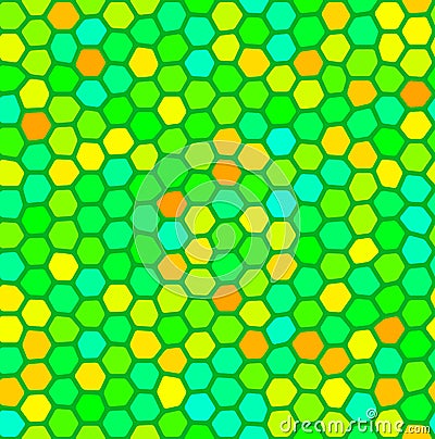 Seamless scale pattern background Vector Illustration