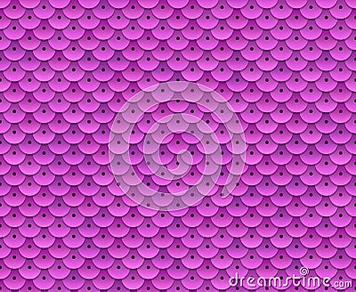 Seamless sequins pattern Vector Illustration