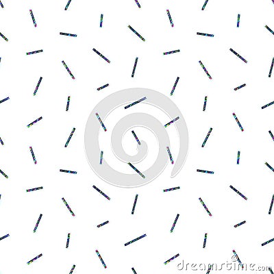 Seamless Shining Holographic Stickers Pattern Stock Photo