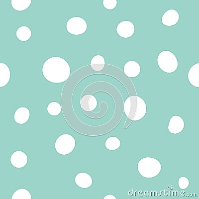 Seamless simple dots pattern, vector background Vector Illustration