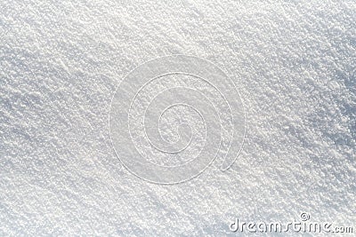 Clean Snow - white snow background Stock Photo