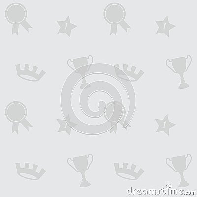 Seamless Sports Vector Pattern Stock Photo