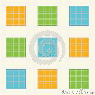 Seamless squares background Vector Illustration