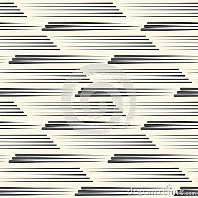 Seamless Stripe Pattern. Abstract Line Texture Vector Illustration