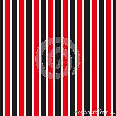 Seamless stripe pattern. Red and black striped background. Stock Photo