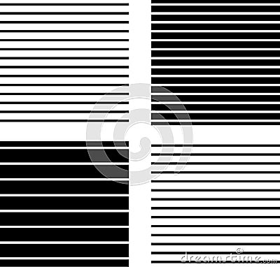 Seamless striped pattern Cartoon Illustration