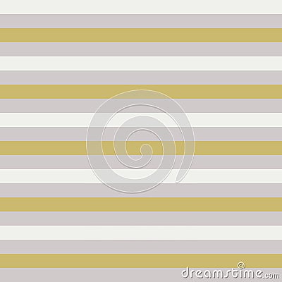 Horizontal straight lines in gold and grey Vector Illustration