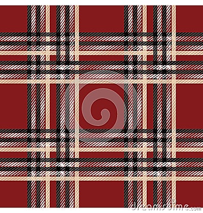 Tartan / Plaid seamless parttern / Check pattern Stock Photo