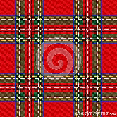 Seamless tartan pattern background plaid. Christmas decoration, scottish ornament. Vector Illustration