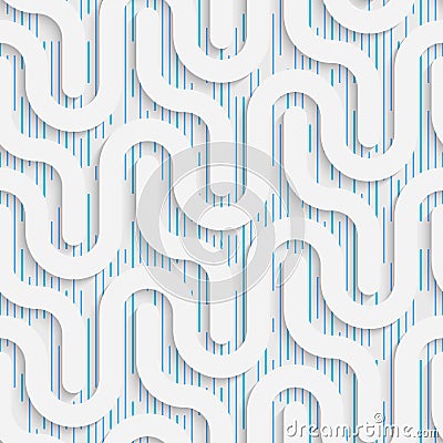 Seamless Tech Pattern. Abstract Contemporary Background Vector Illustration