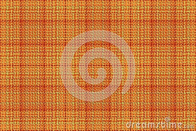 Seamless textile background of plaid fabric pattern with a vector check texture tartan Vector Illustration
