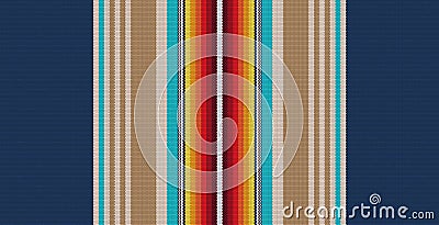 Seamless textile design. abstract colored stripes pattern Vector Illustration