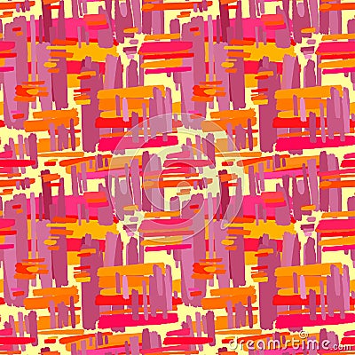 Seamless textile pattern print .Fashion trendy expressive Vector Illustration