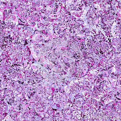 Seamless texture of crystal colorful raw gemstone Stock Photo