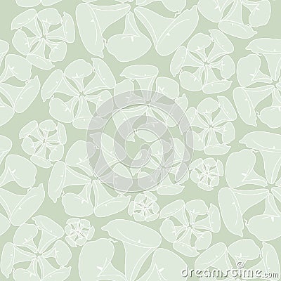 Seamless texture with flowers cal Vector Illustration