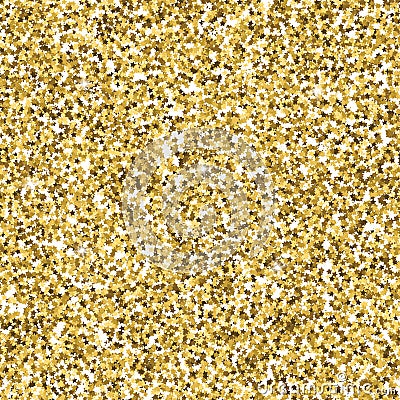 Seamless texture glitter of the stars. Vector Illustration