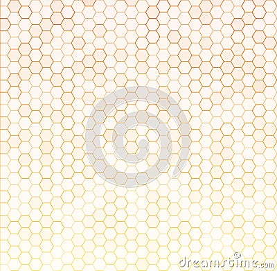 Seamless texture gray hex grid. Vector Illustration Vector Illustration