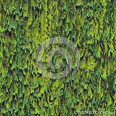 Seamless texture hanging down worn-out ripped rags cloth or paper Stock Photo