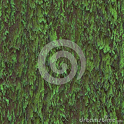 Seamless texture hanging down worn-out ripped rags cloth or paper Stock Photo
