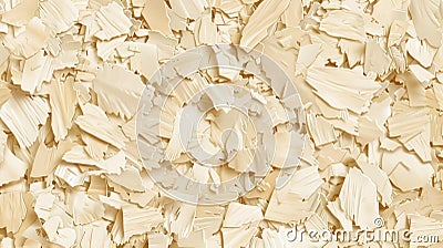 Seamless texture of Hinoki wood chips highlights intricate grain patterns, celebrating natural beauty, Ai Generated Stock Photo