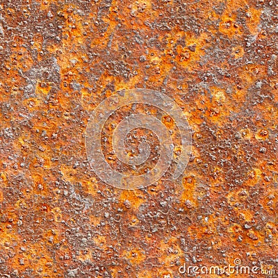 Seamless texture - metal with corrosion Stock Photo