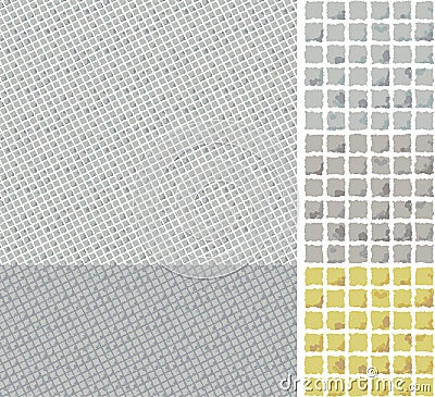 Seamless texture of pavement tiles Vector Illustration