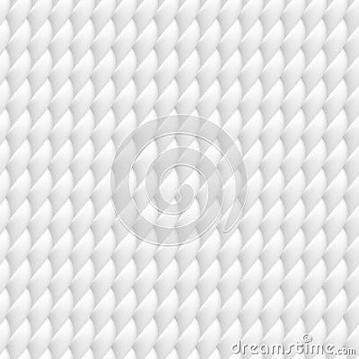 Seamless texture of white fabric. Abstract background in high key. Vector illustration Vector Illustration