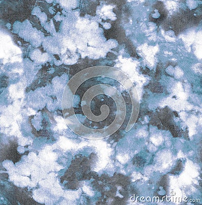 Seamless Tie dye discharged print textile pattern background Stock Photo