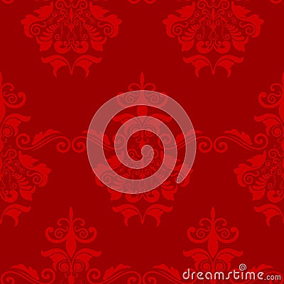 Seamless tile decorative wallpaper Vector Illustration