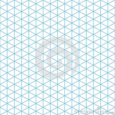 Seamless triangle pattern. Blue, white Geometric texture Vector Stock Photo