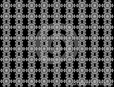 Seamless turbine snowflakes pattern on background. Stock Photo