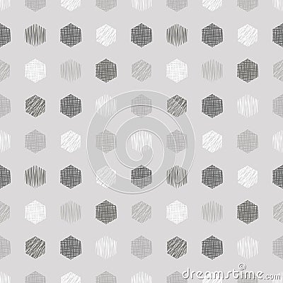 Seamless vector geometrical pattern with rectangles endless background with hand drawn textured geometric figures. Pastel Graphic Vector Illustration