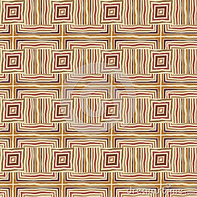 Seamless vector image. Beige herringbone geometric pattern . Tribal native style. Vector image Vector Illustration