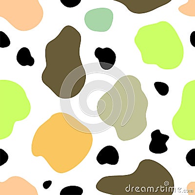 Seamless vector multicolored background Vector Illustration