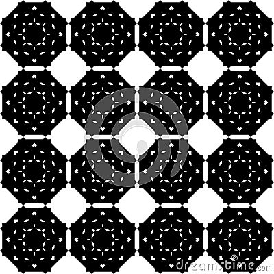 Seamless vector pattern of abstract Geometric design isolated on a white background. Abstract geometric pattern. Suits for Vector Illustration