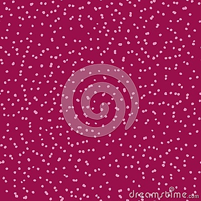 seamless vector pattern with abstract monochrome scattered tiny polka dots, dotter textile print Vector Illustration