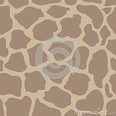 Seamless vector pattern with animal prints. Vector Illustration