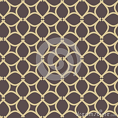 Seamless Vector Pattern in Arabian Style Vector Illustration