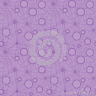 Seamless vector pattern of linear mesh on isolated background. Contemporary. Isolated. Vector Illustration