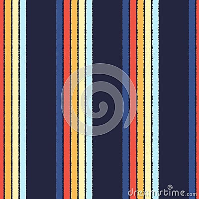 Seamless vertical stripes pattern Vector Illustration