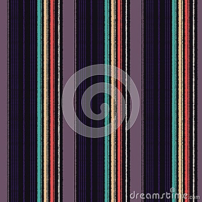 Seamless vertical stripes pattern Vector Illustration